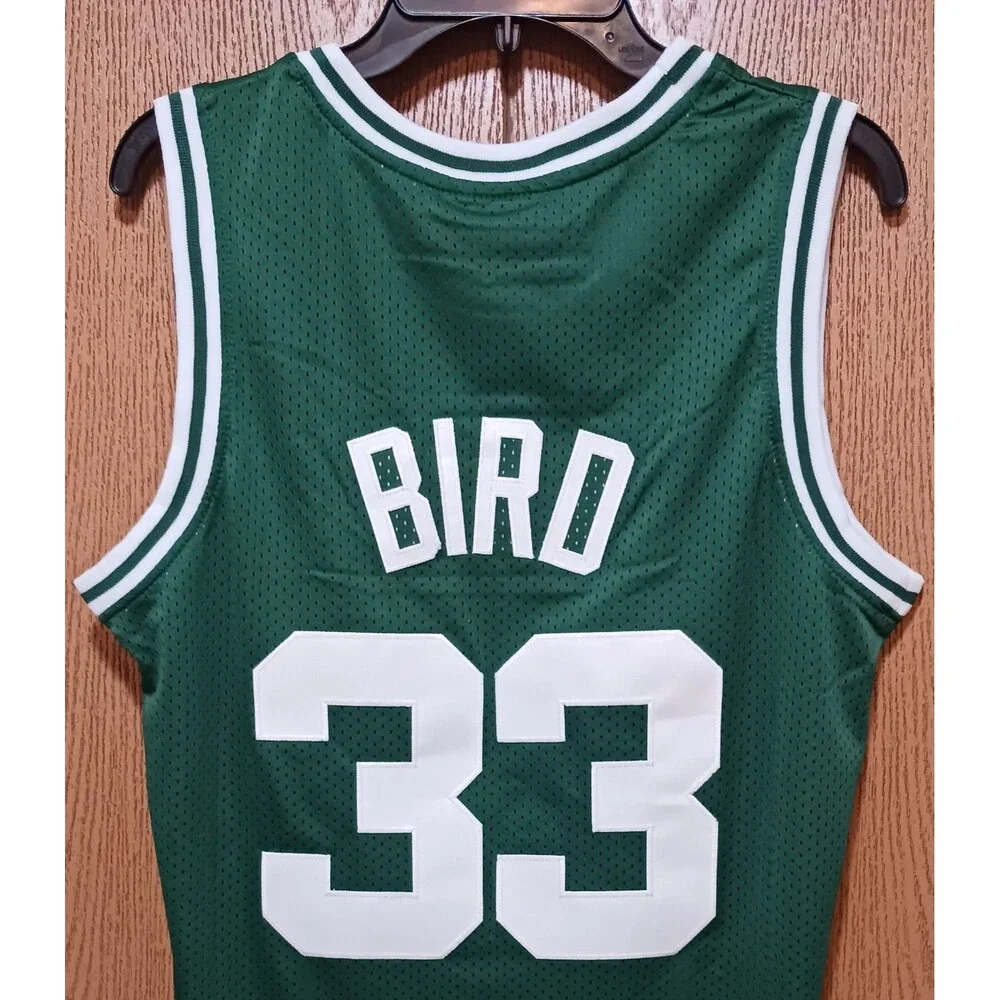 Larry Bird (Mitch/Ness)-(Celtics)-(85-86)-(Jersey)-(Green)-(M)-(New Cond.)-$103 - Picture 9 of 12